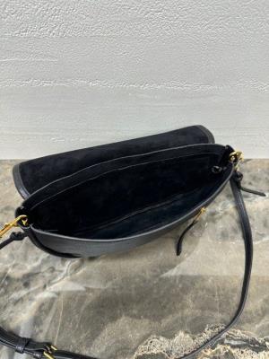 wholesale quality celine halfmoon bag 103737 black